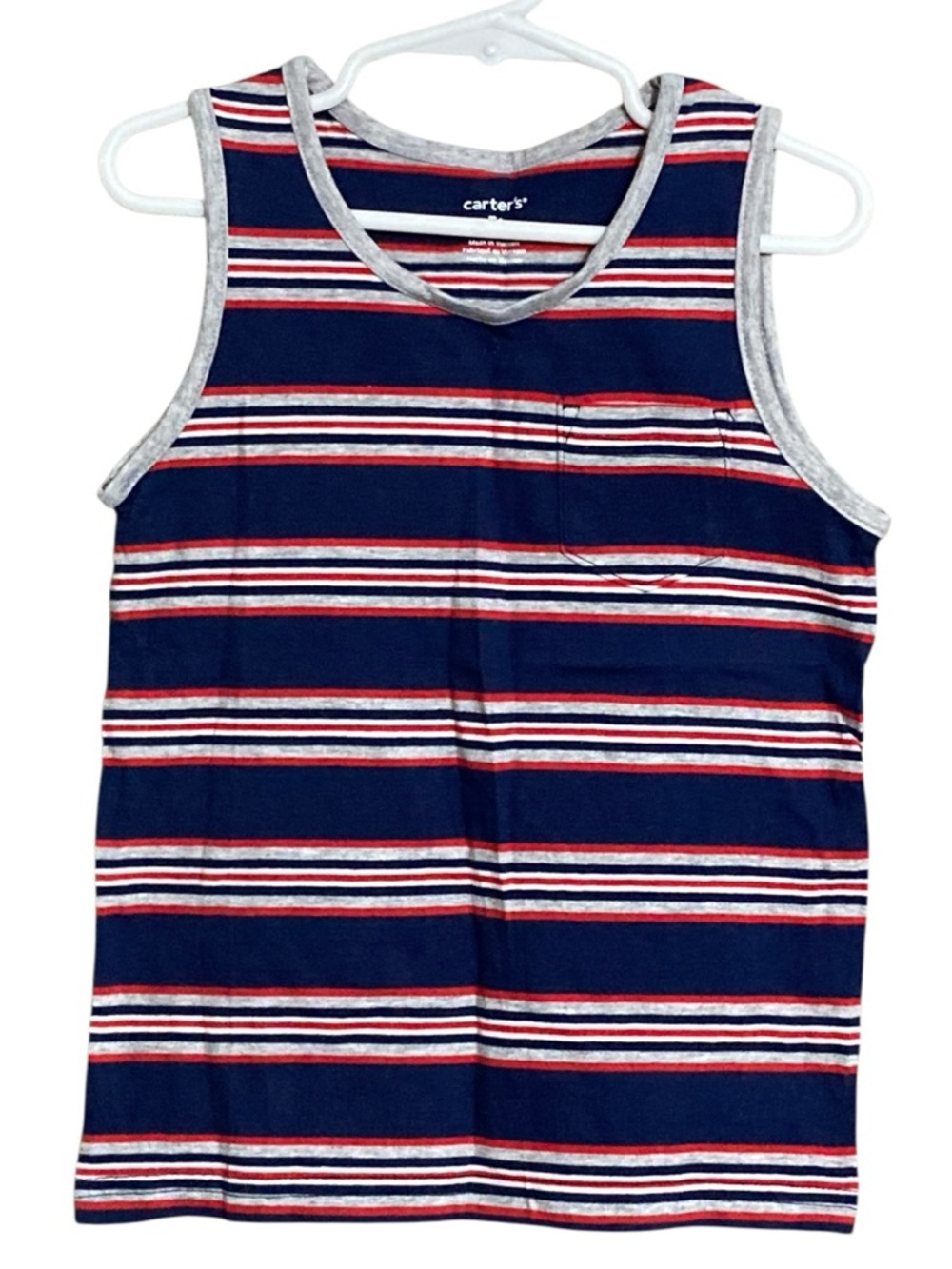 NEW Carter’s Dark Blue Striped Tank Top - Size 5T